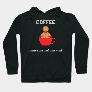 Gingerbread man coffee jacuzzi Hoodie